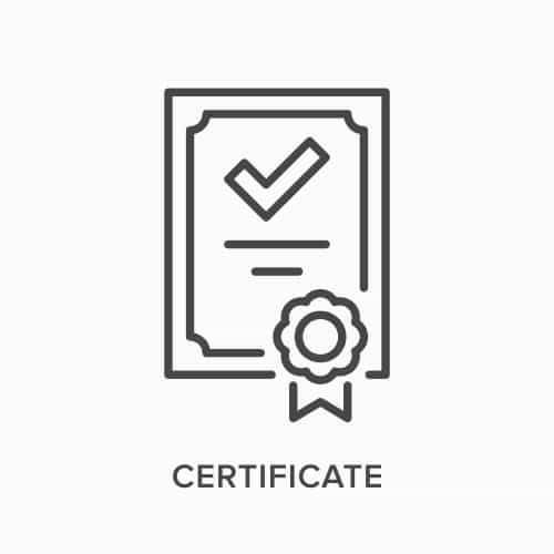 CERTIFICATES