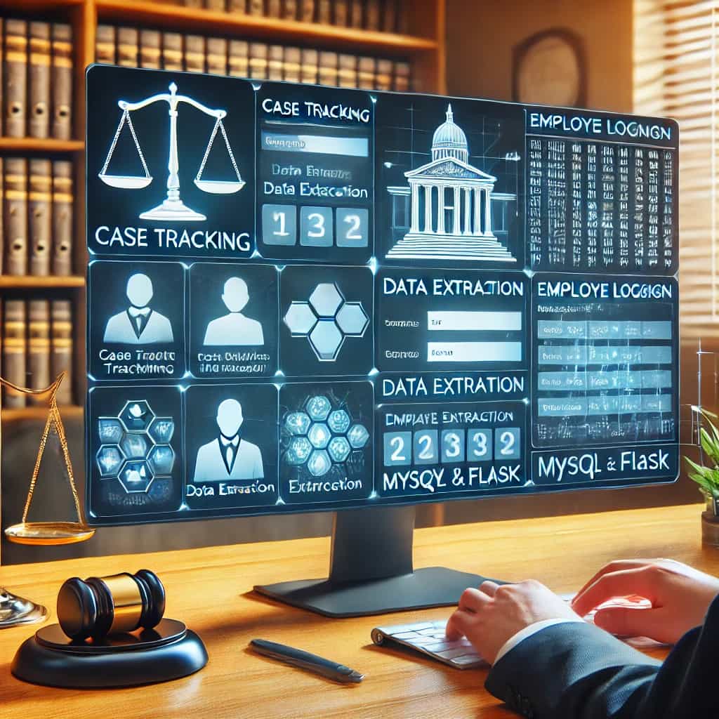 Web Application for Legal Case Management