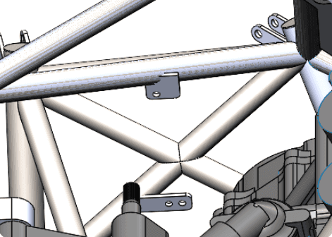 Chassis Waterpump Tabs