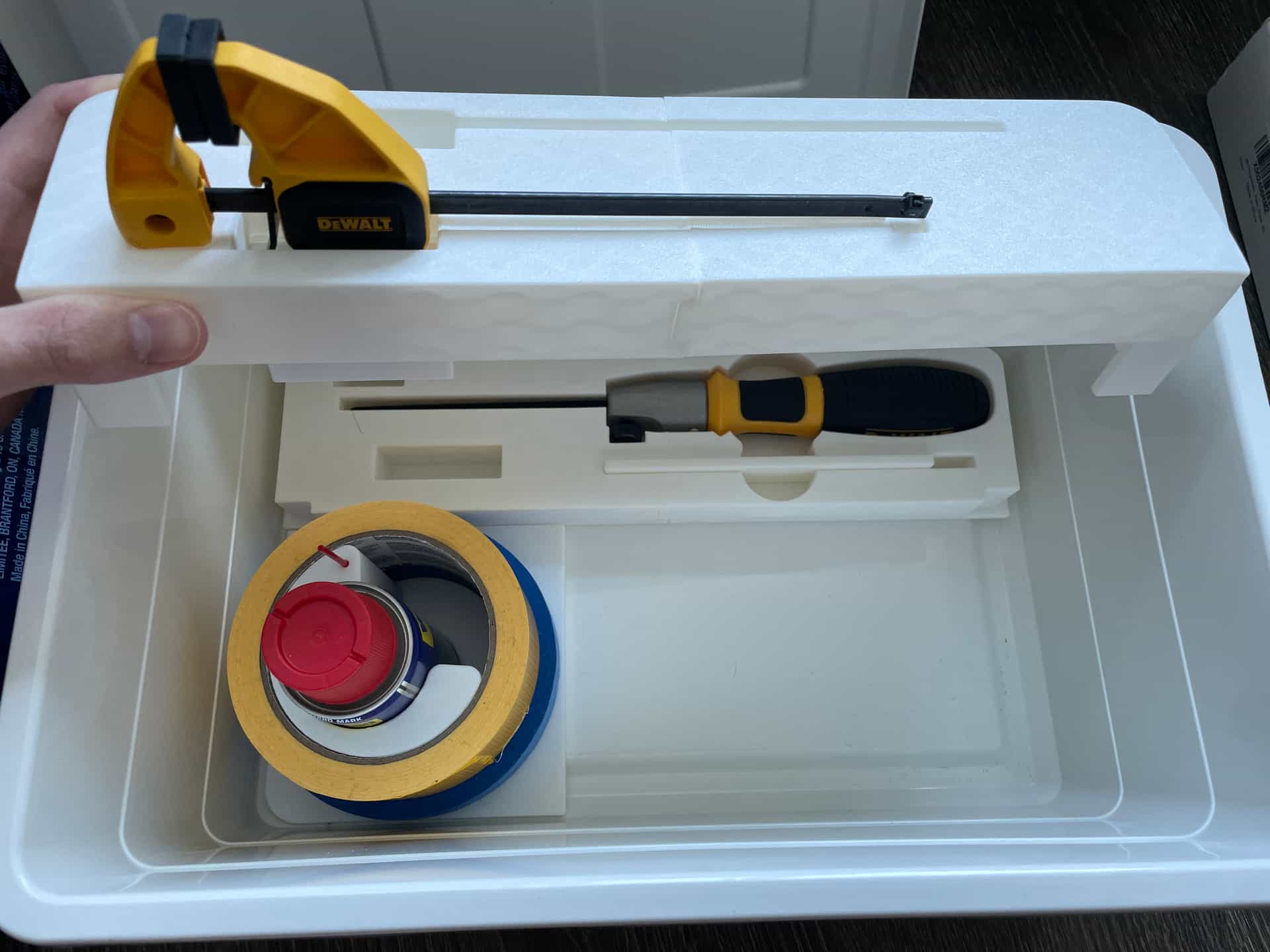 Modular 3D-Printed Tool Organizer