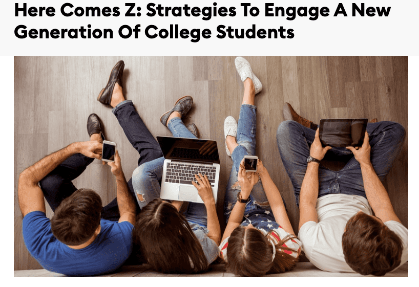 Presentation: Engaging Generation Z 