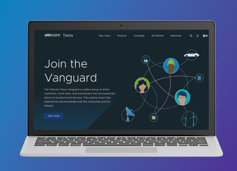 VMware Tanzu Vanguard: Cohesive Brand Identity Boosts Membership