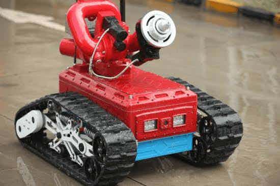 Autonomous Firefighting Robot Reduces Risk