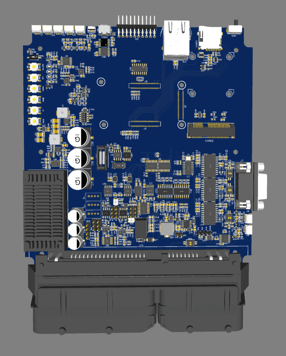 Custom Vehicle Control Platform