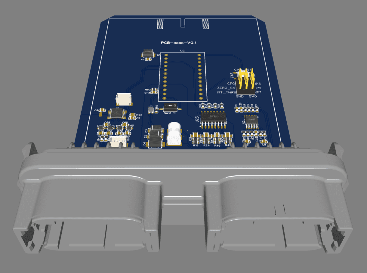 Wheel Speed and Force Sense Module for Automotive Applications