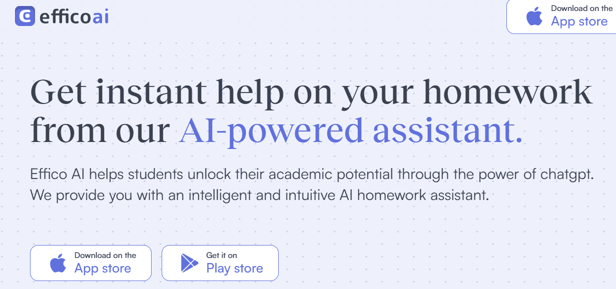 Effico AI- AI-Powered Student Productivity App