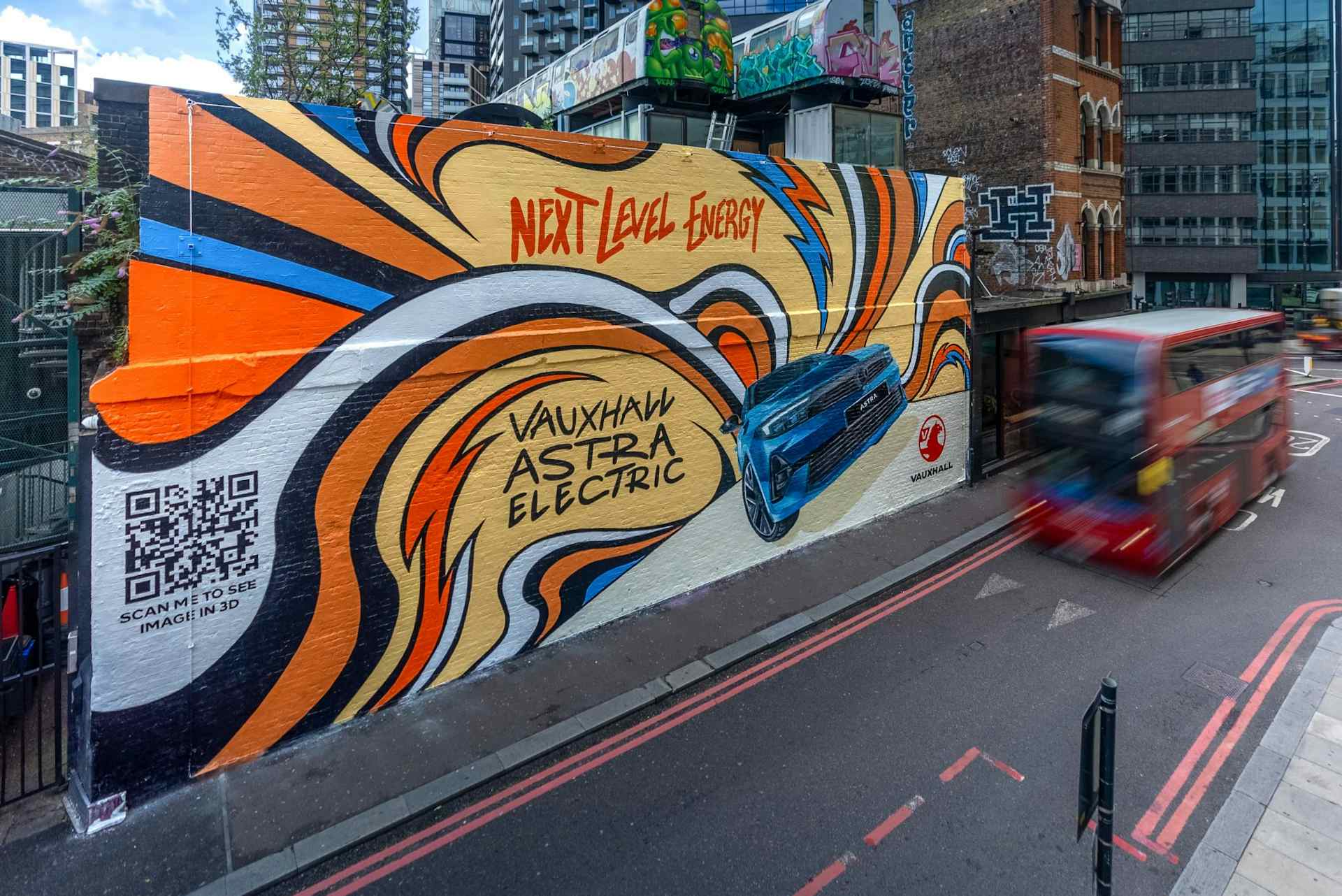 Vauxhall Astra Electric | AR Mural | 8th Wall