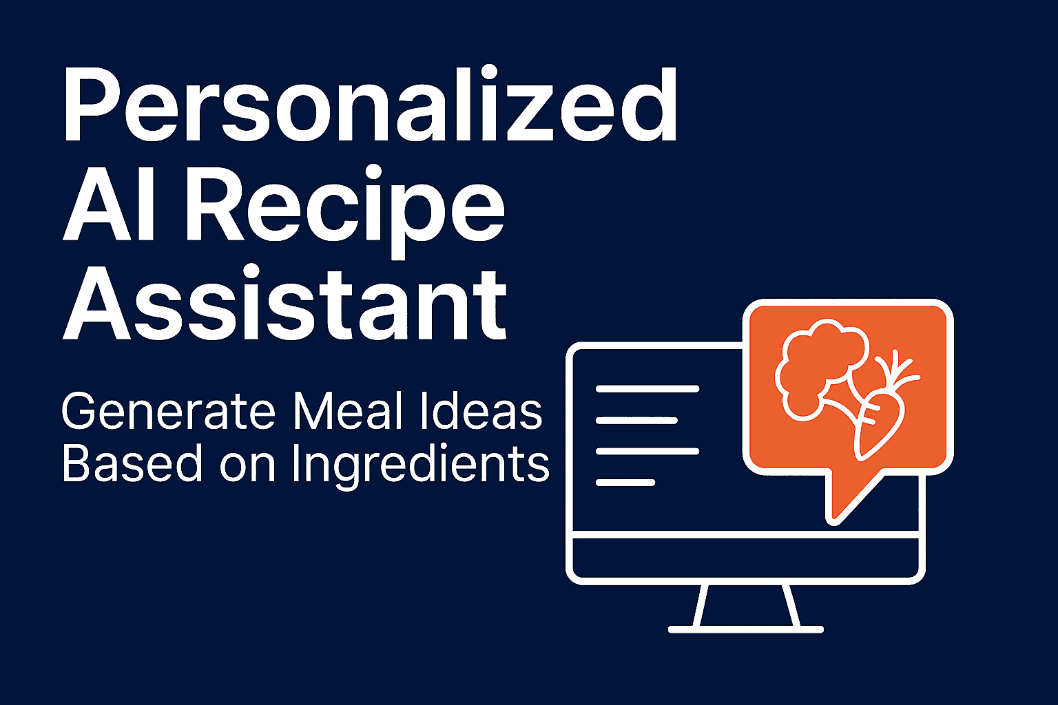 Personalized AI Recipe Assistant