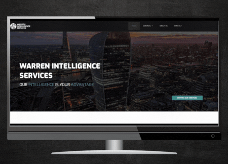 Revamped Website Boosts Warren Intelligence Services