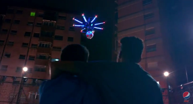 PepsiCo's Drone Football Campaign Boosts Engagement
