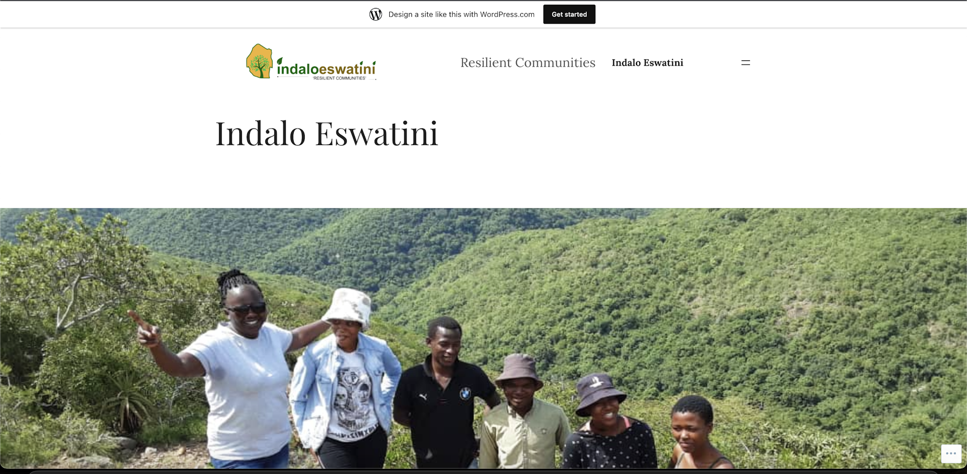 Indalo Eswatini NGO Website Boosts Visibility