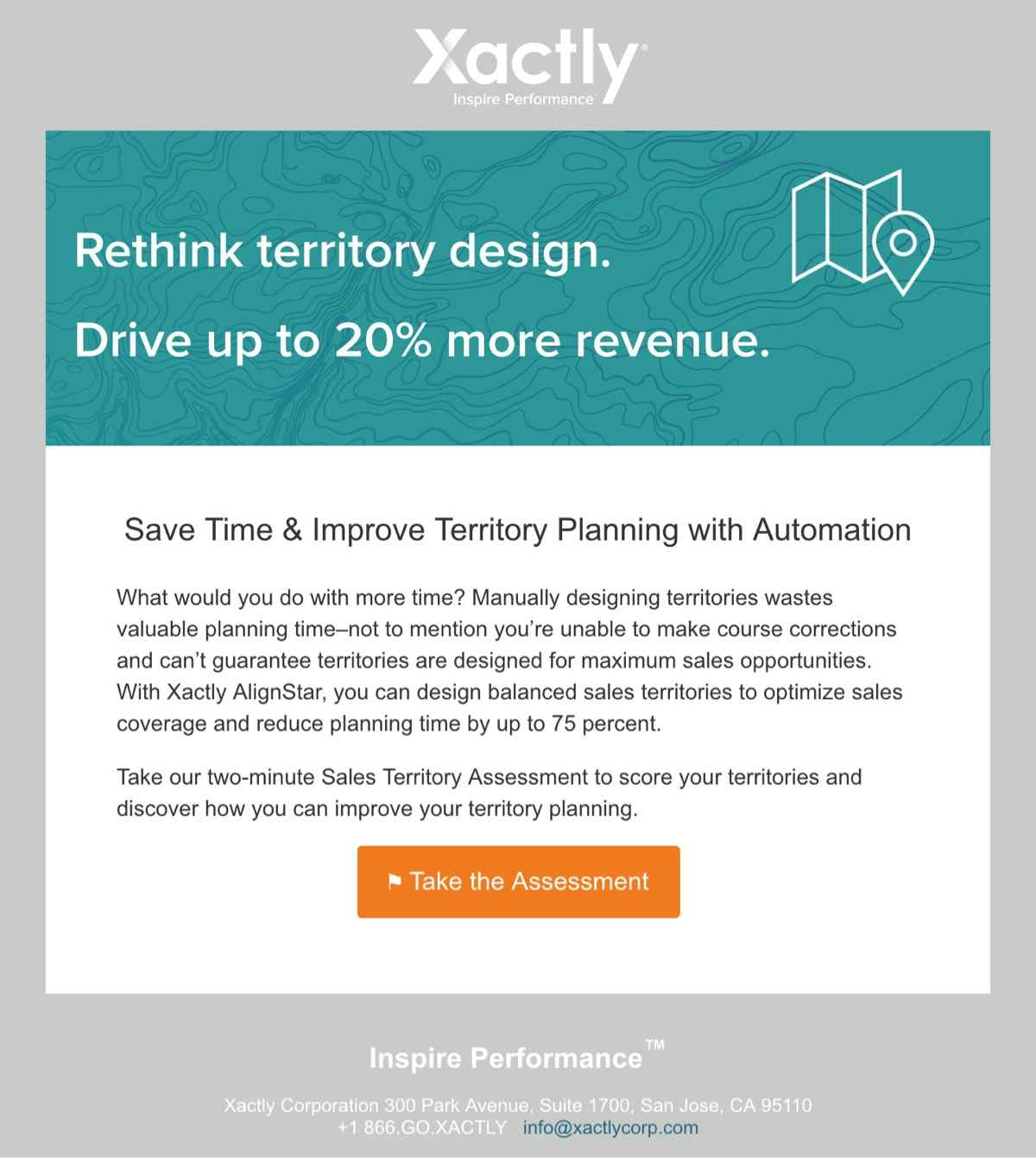 Personalized Email Campaign for Xactly