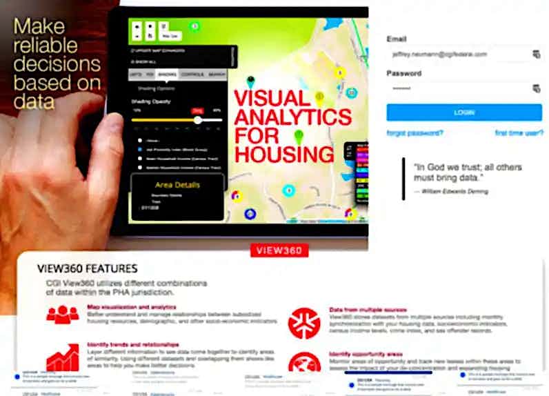 CGI View360 Tablet App – Analytics for Housing Authorities