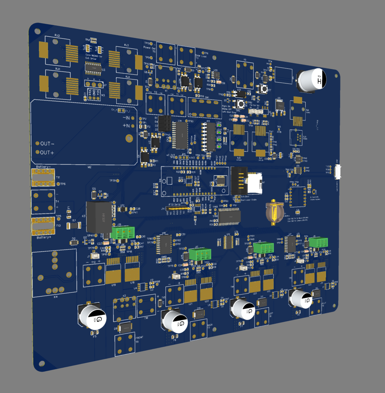 Logic Board Design for Mechatronics IOT Platform