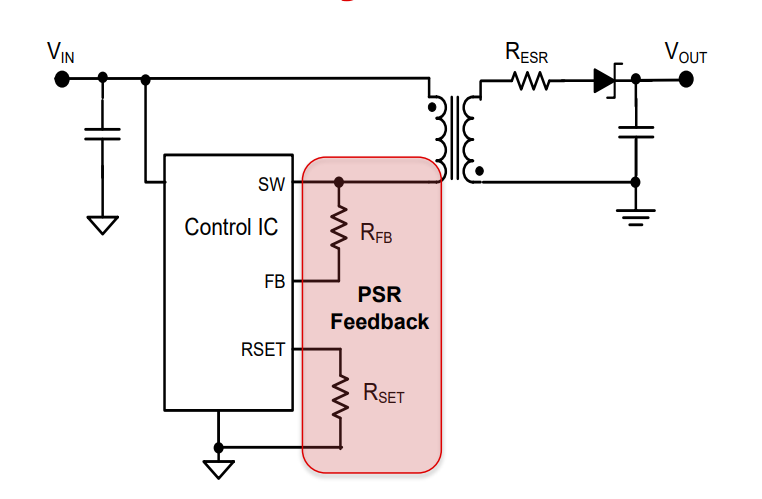 Isolated PSR Flyback DC-DC Converter 