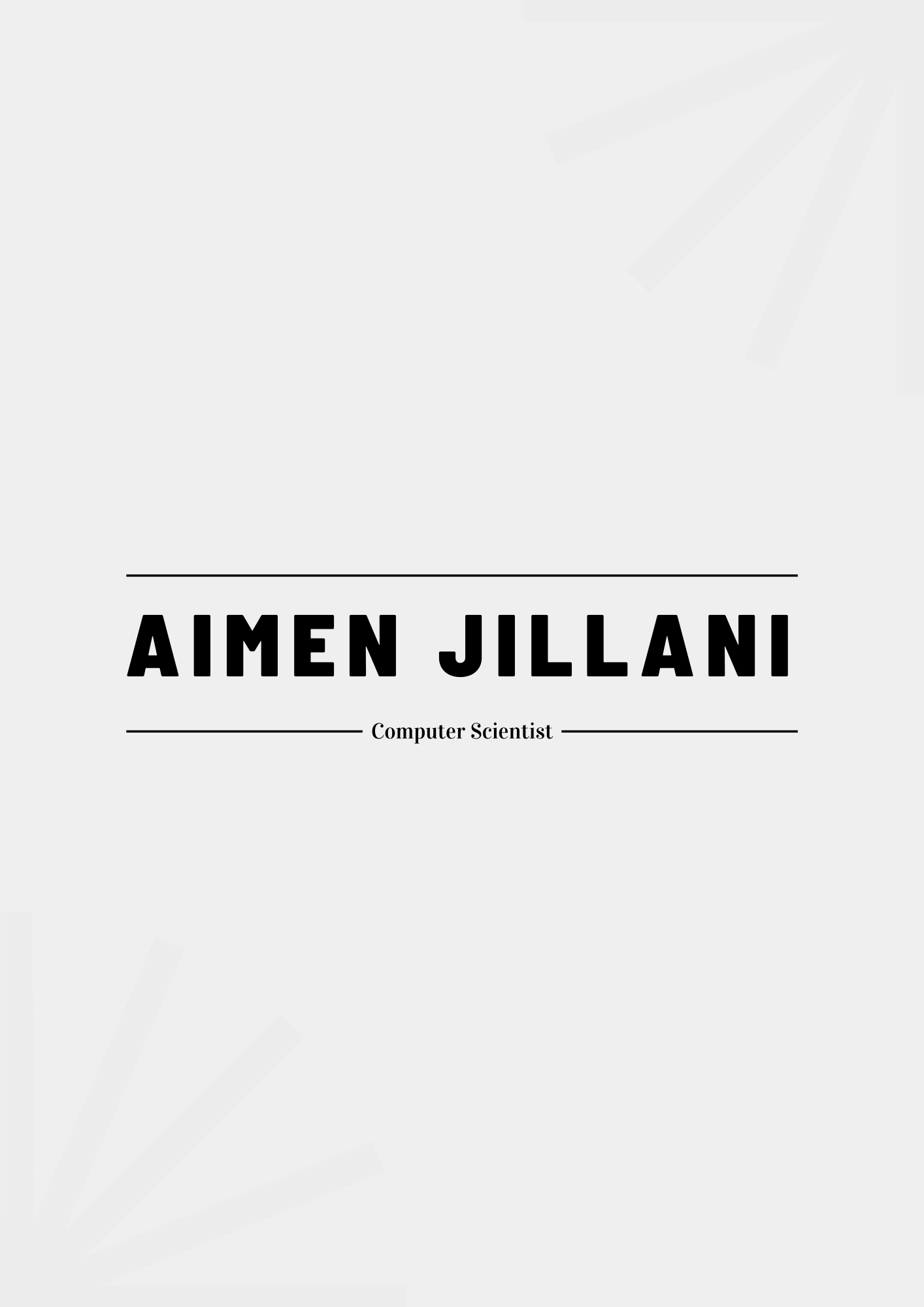 Aimen Jillani's cover image