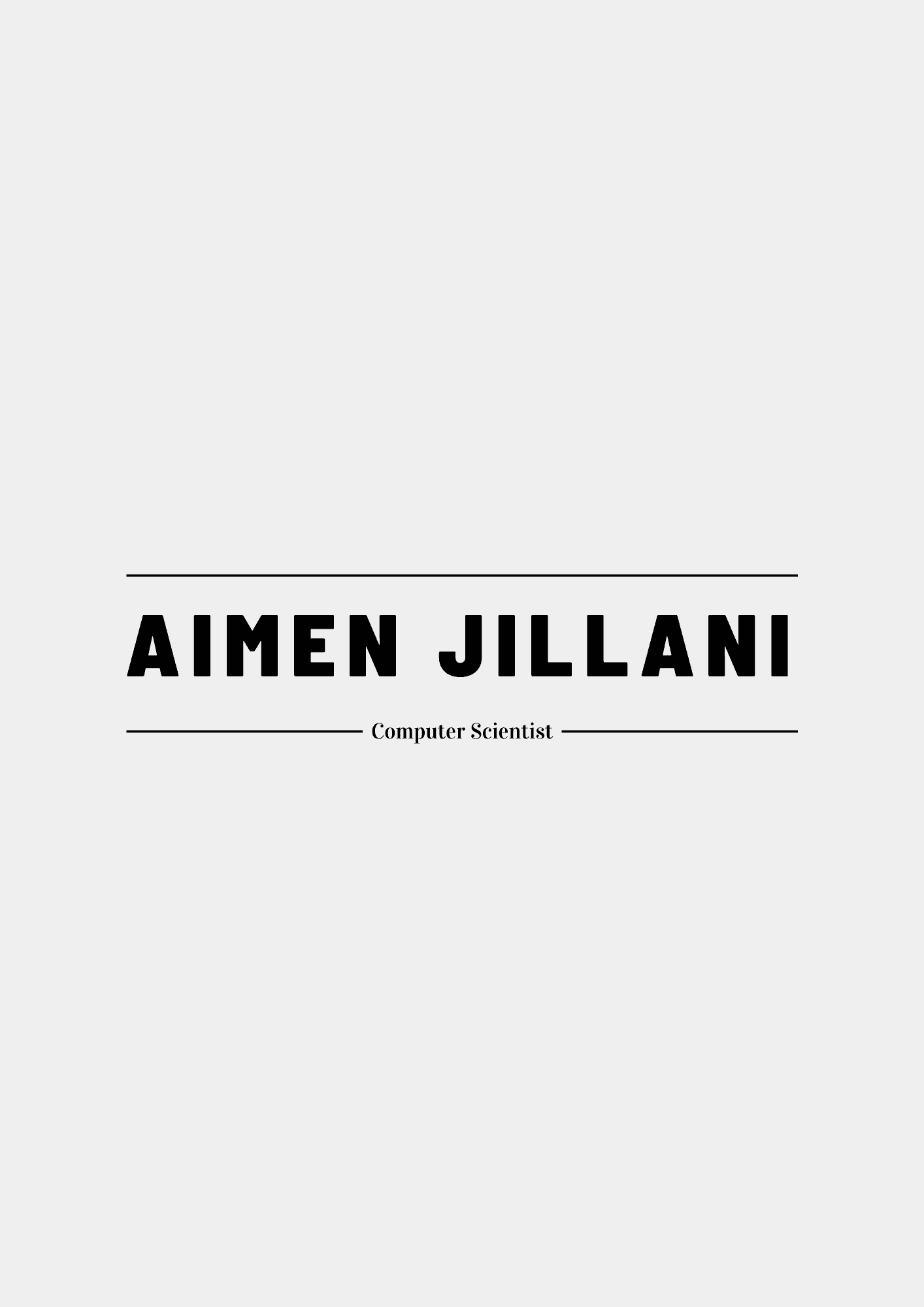 Aimen Jillani's cover image